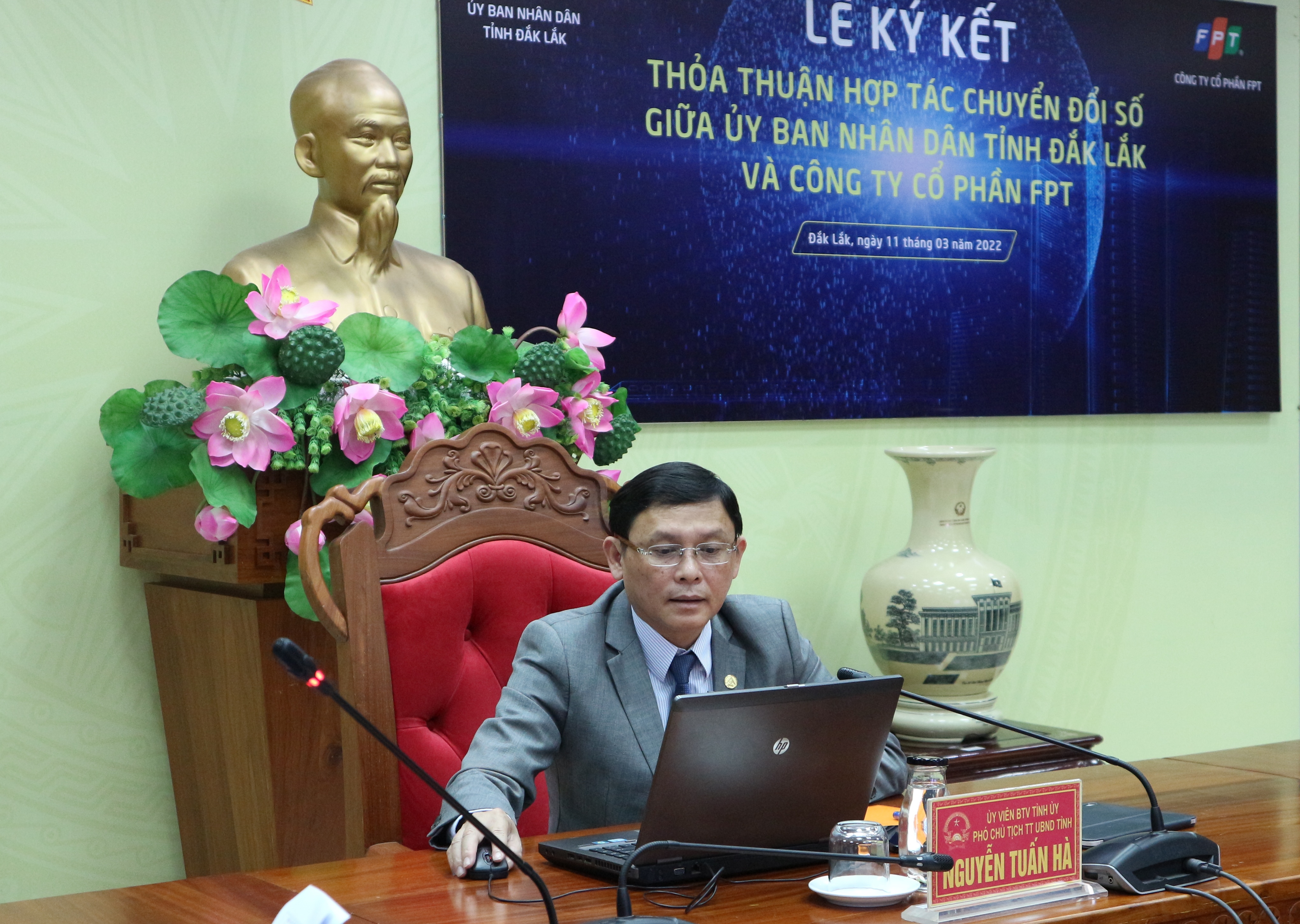 Hợp tác chuyển đổi số giữa tỉnh Đắk Lắk và  Công ty Cổ phần FPT giai đoạn 2022 - 2025